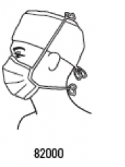 유한 수술마스크 #82000 블루 묶음형 일회용 의약외품 Surgical Mask 50개/팩